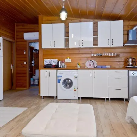 Refreshing Tiny House With Shared Pool And Balcony In Bodrum Hébergement de vacances *